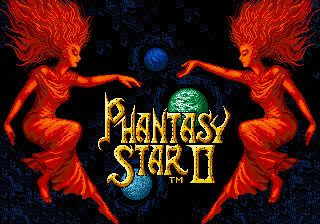 Phantasy Star II (Tec Toy) Title Screen